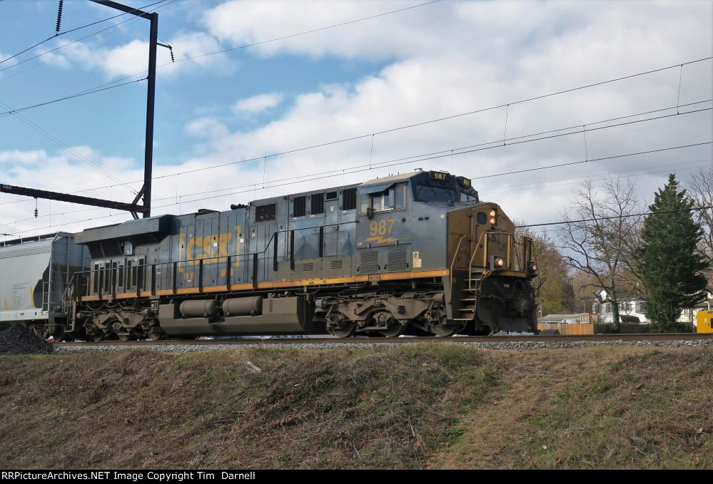 CSX 987 leads Q422